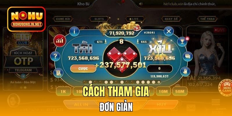Cách tham gia đơn giản