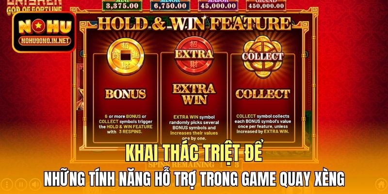 Khai thác triệt để những tính năng hỗ trợ trong game quay xèng